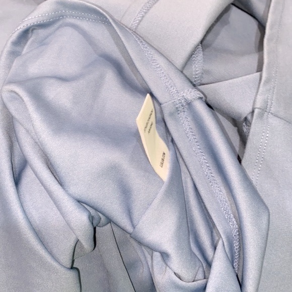 Lulus blue formal one shoulder maxi dress size small new with tags - Picture 9 of 10